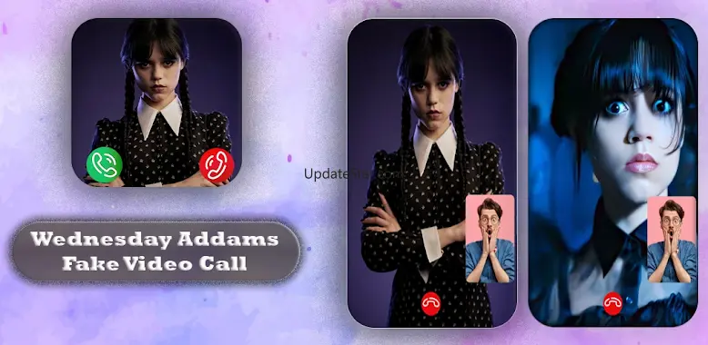 Wednesday Addams Video Call 4.6