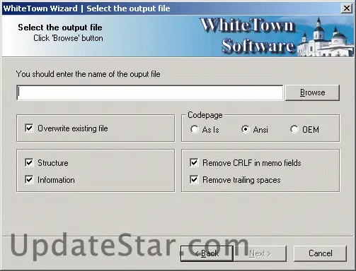 DBF to XML 2.45