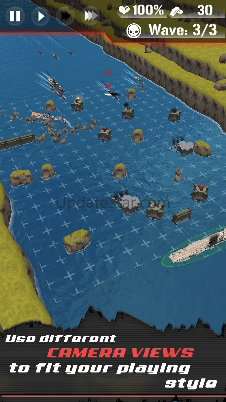 Dawn Uprising: Battle Ship Def 1.54