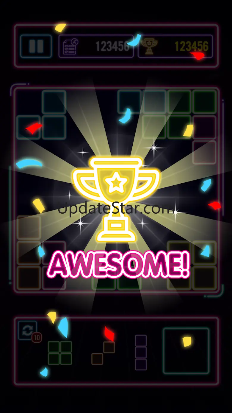 Block Neon Master: Puzzle Game