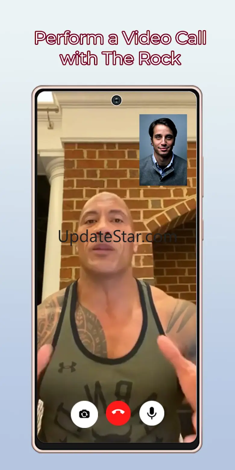 Dwayne Johnson Fake Video Call 3.20.5