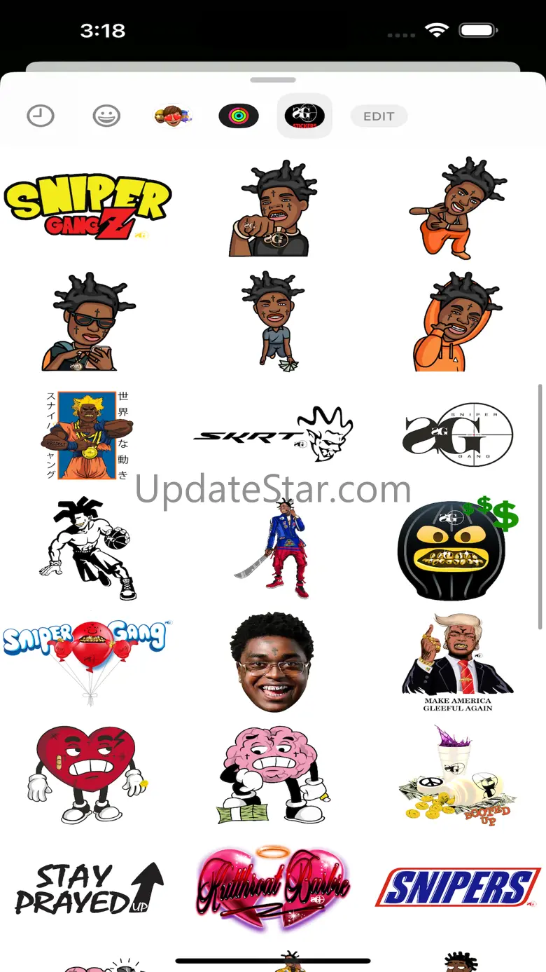 Sniper Gang Stickers 1.1