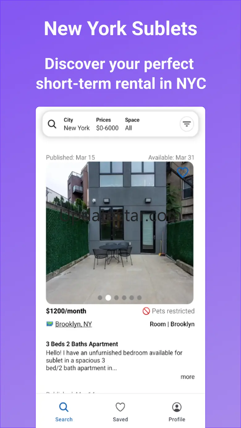 FindSublet 1.70