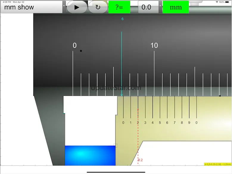 Vernier Calipers Simulator 0.1.15