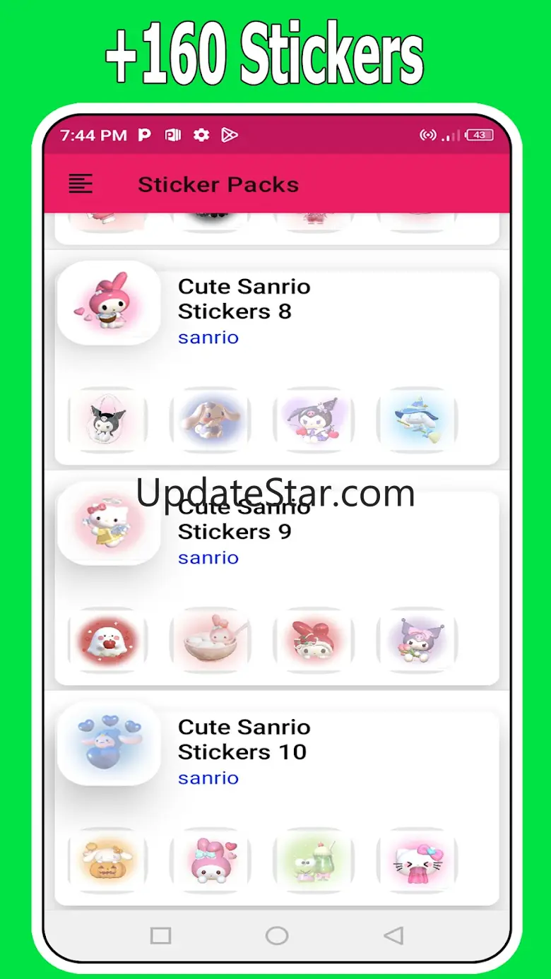 Cute Sanrio WAStickers 1.5