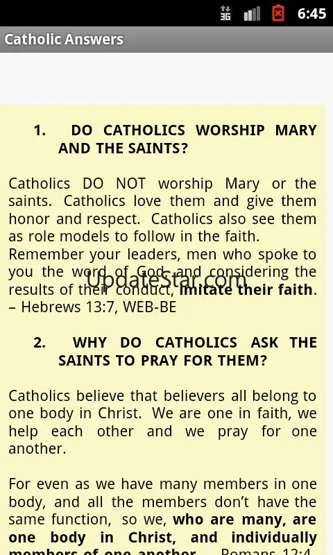 Catholic Answers & Apologetics 1.04