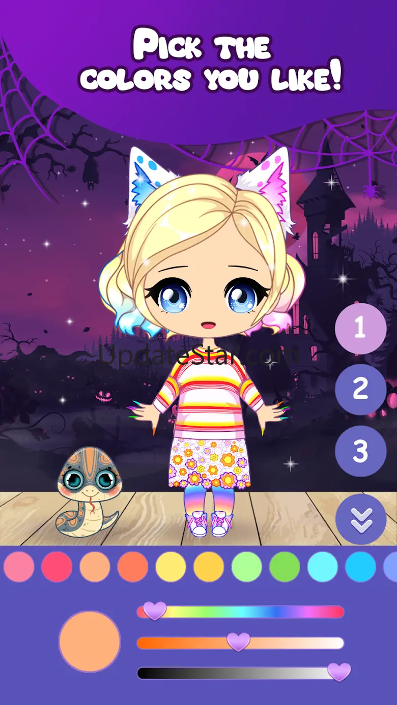 Creepy Gothic Girl Dress Up 1.62
