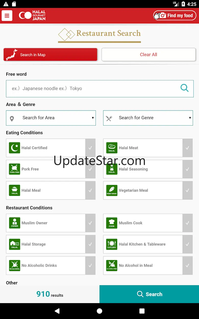 Halal Gourmet Japan 3.0.8