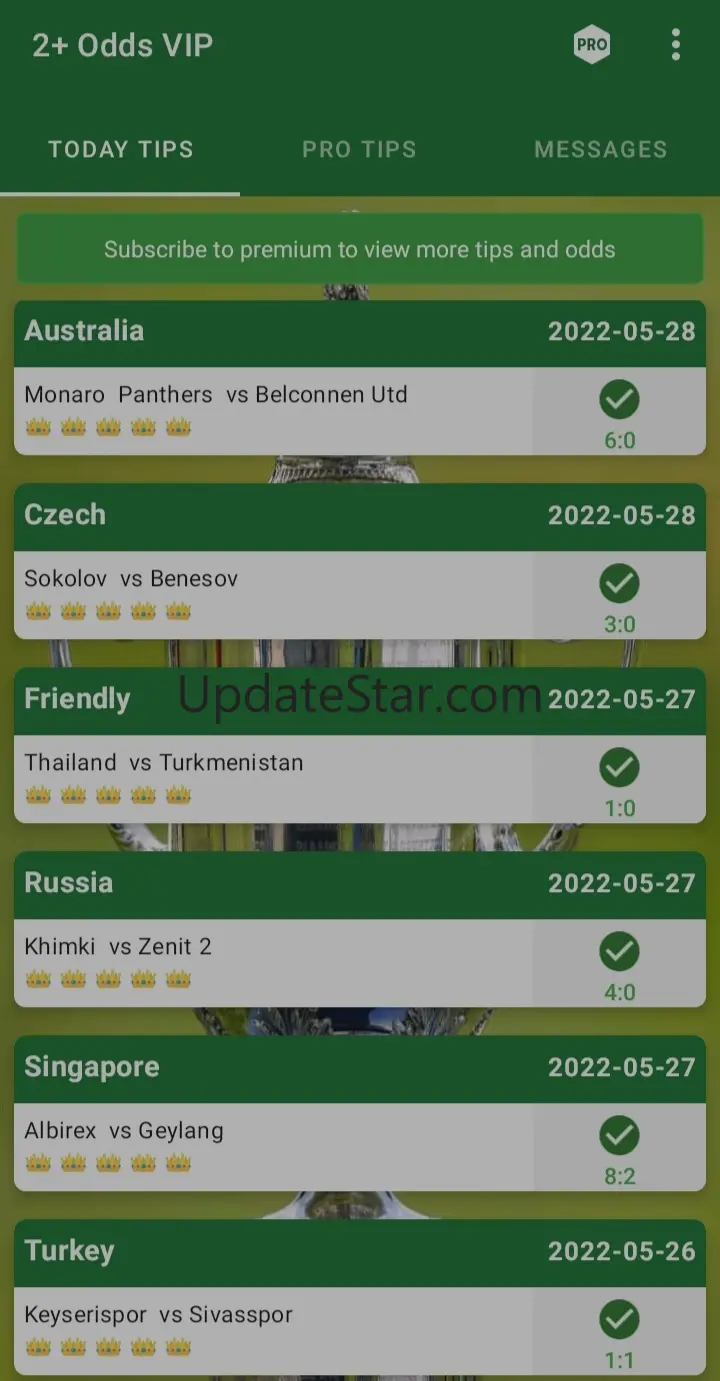 2+ Odds VIP Betting Tips version 3.0.5