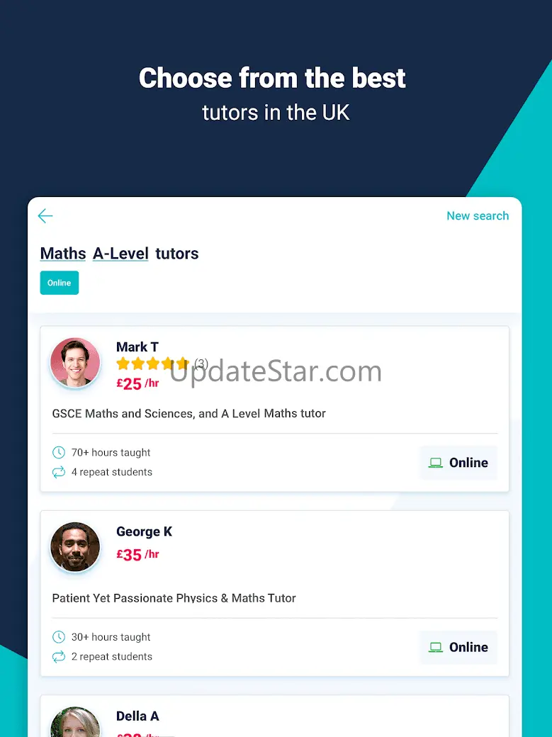 Tutorful - Find your perfect t 2025.10