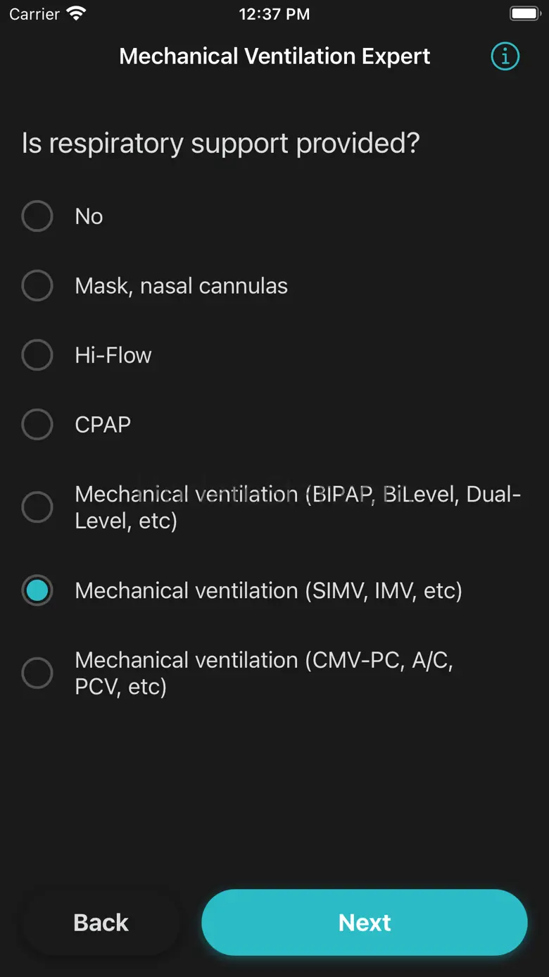 Mechanical Ventilation Expert 2.0.7