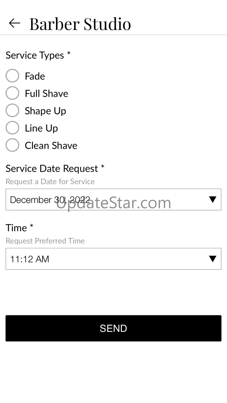 Barber Studio 1.0