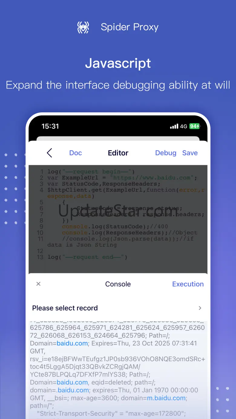 Spider Proxy - HTTP(S) Catcher 4.3.2