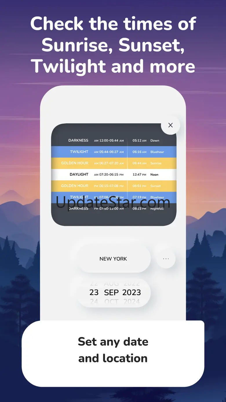 Luminti: Magic Golden Hour app 1.1