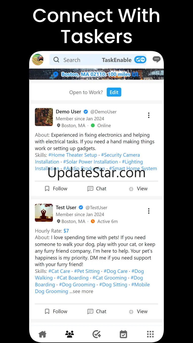 TaskEnable: Local Connect 1.0