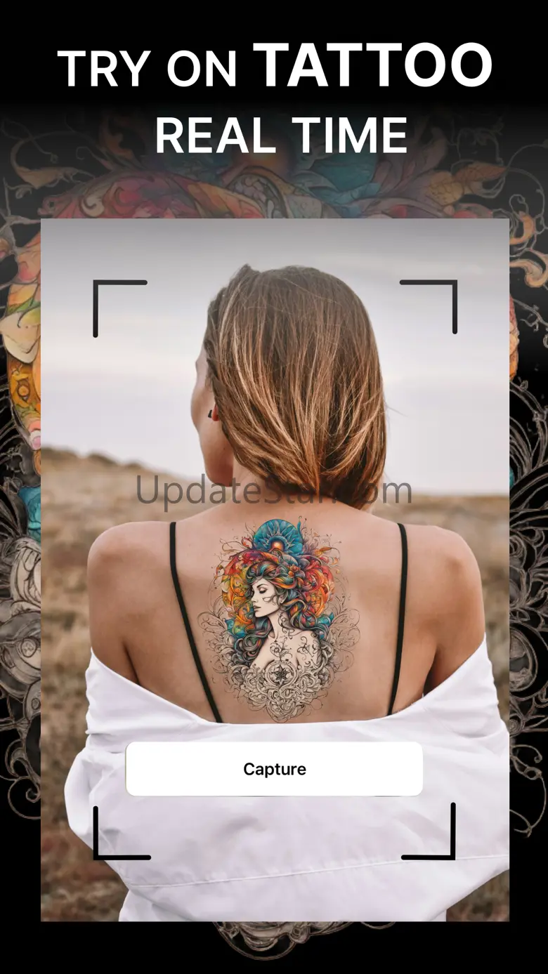 AI Tattoo Generator, Stencil 1.6