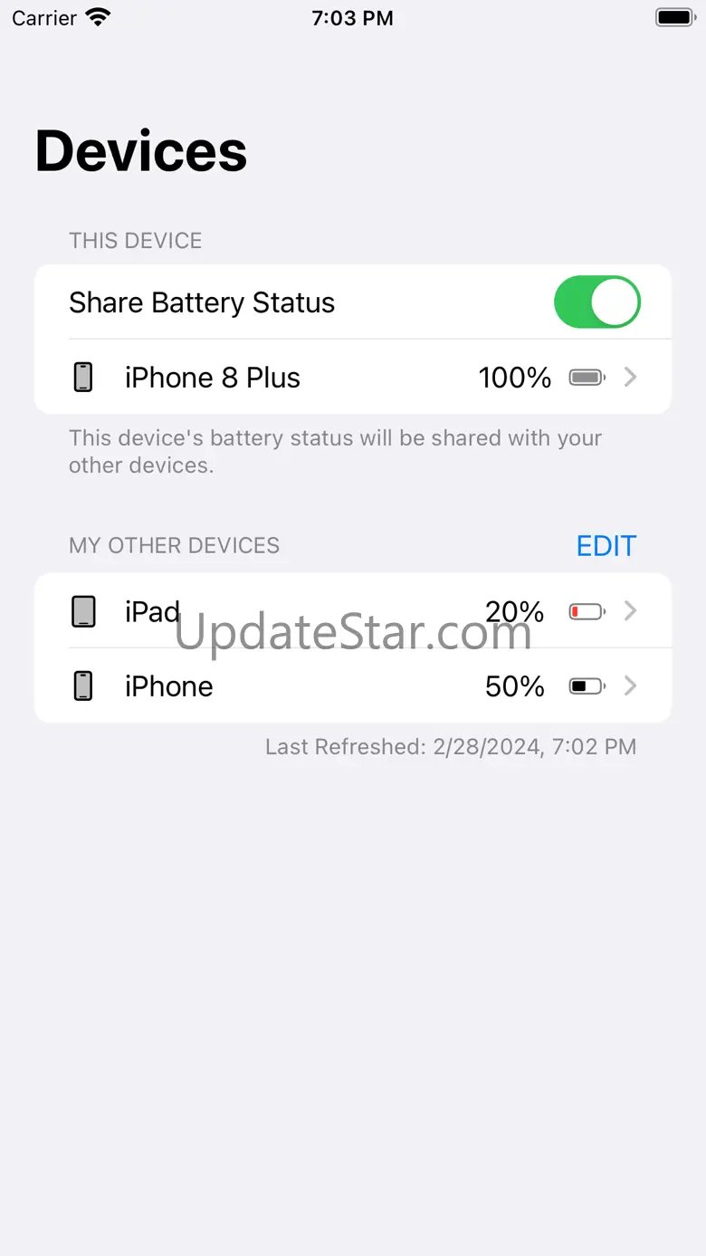 Battery Monitor for Vision Pro 1.5