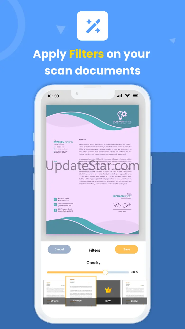 AI Scanner, Scan Document 2.4.2