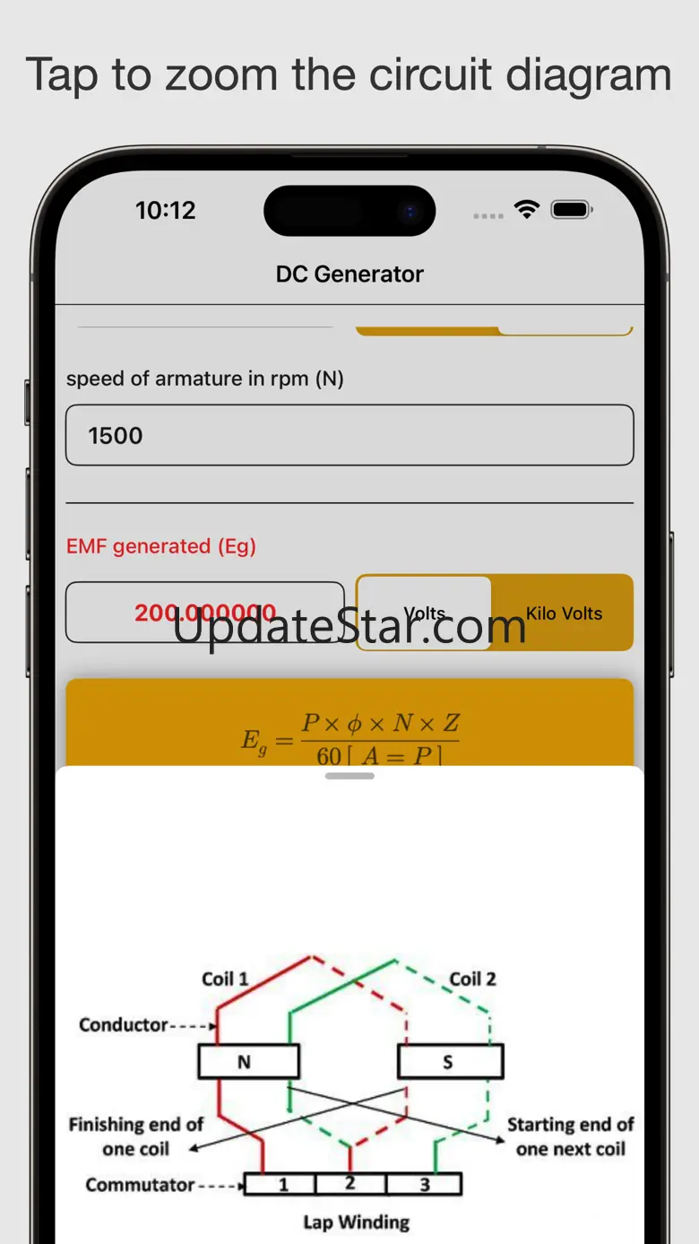 DC Electric Generator 1.2