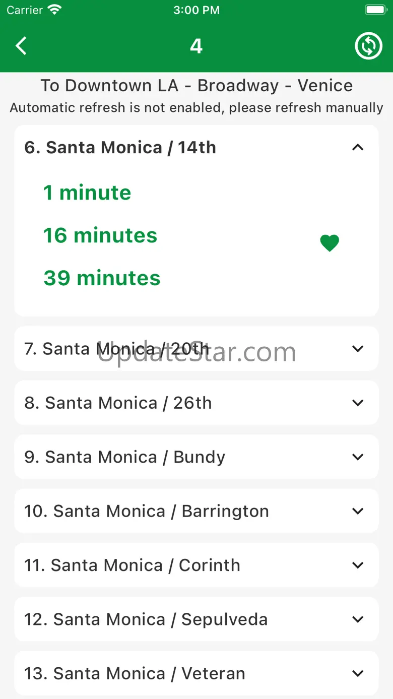 Los Angeles Bus Tracker 1.0