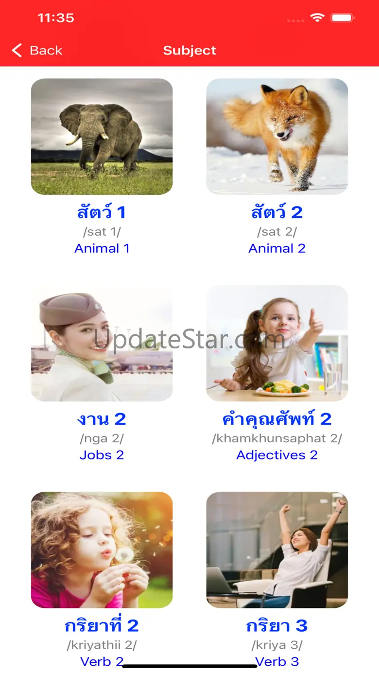Learn Thai Alphabet Voca 1.1