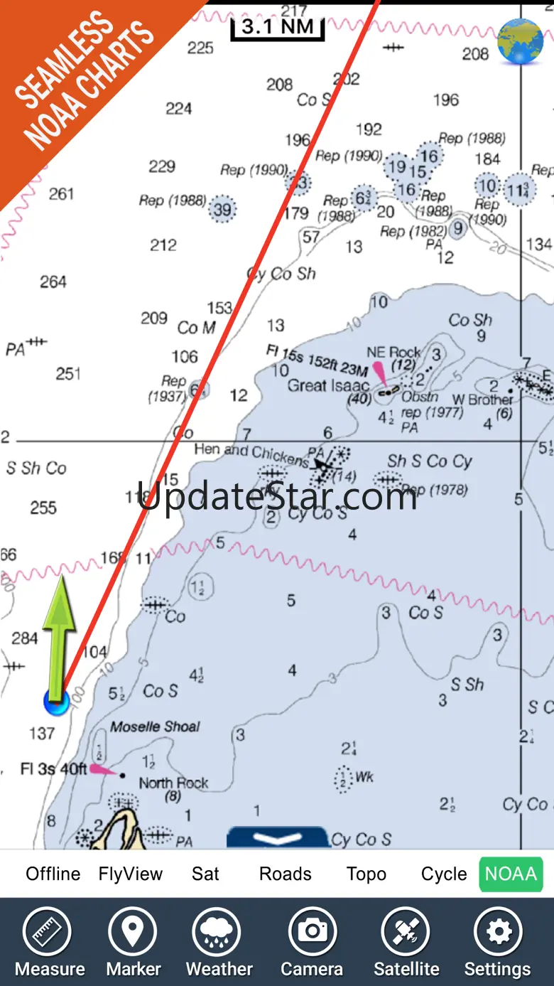 Marine Bahamas & Caribbean GPS 5.7