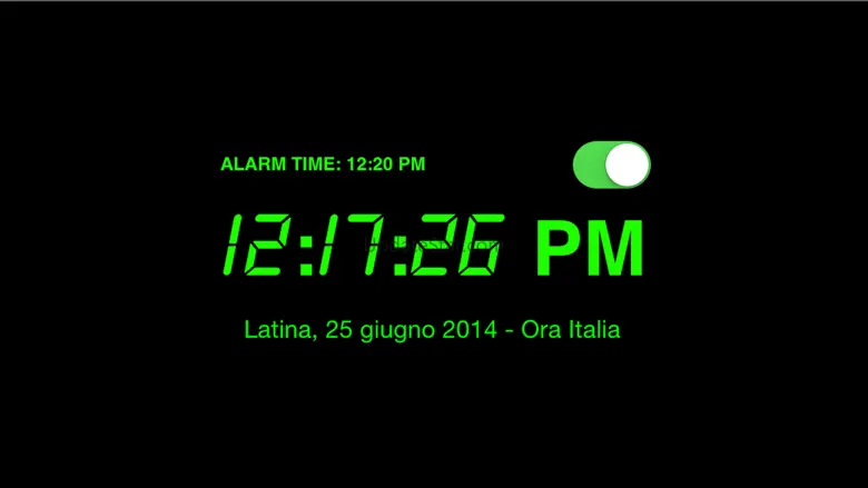 Stroboscope Alarm Clock 4.1