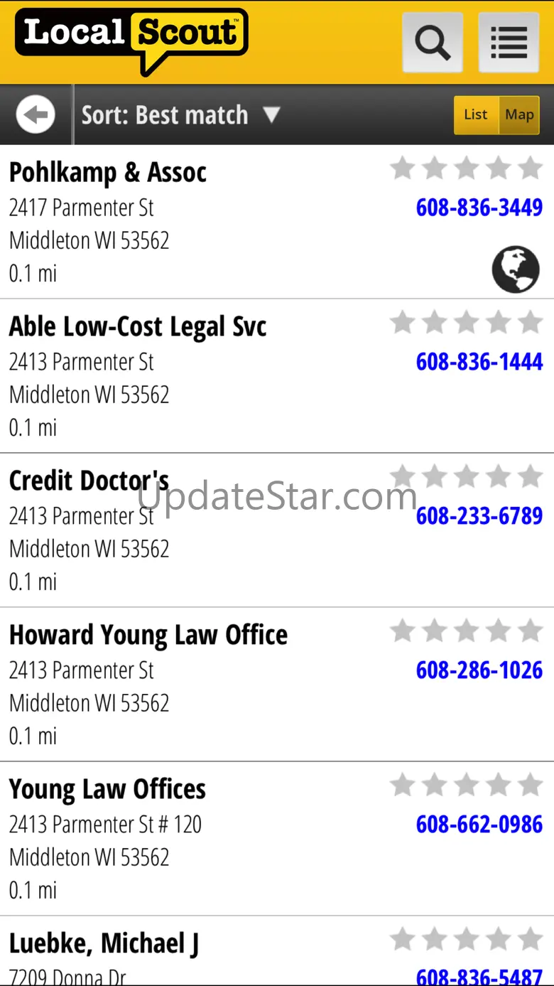 LocalScout Yellow Pages 5.0.1