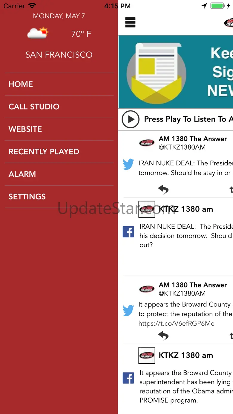 AM 1380 The Answer 7.0.1