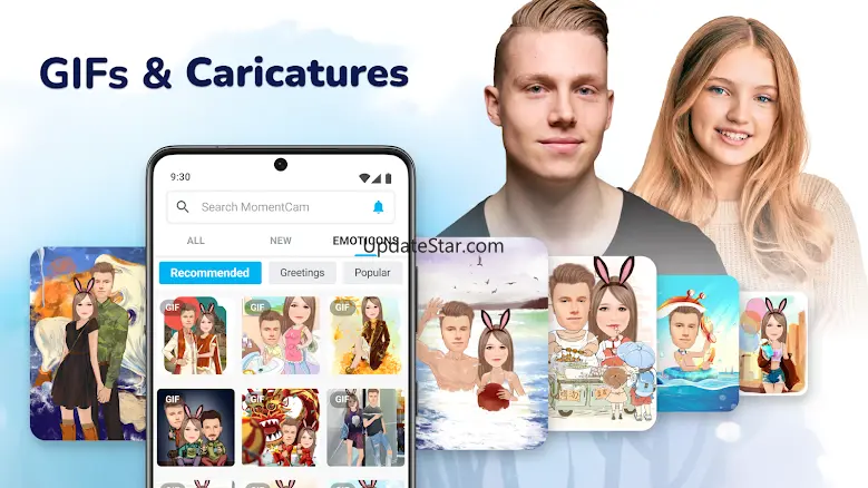 MomentCam Cartoons & Stickers 5.6.0