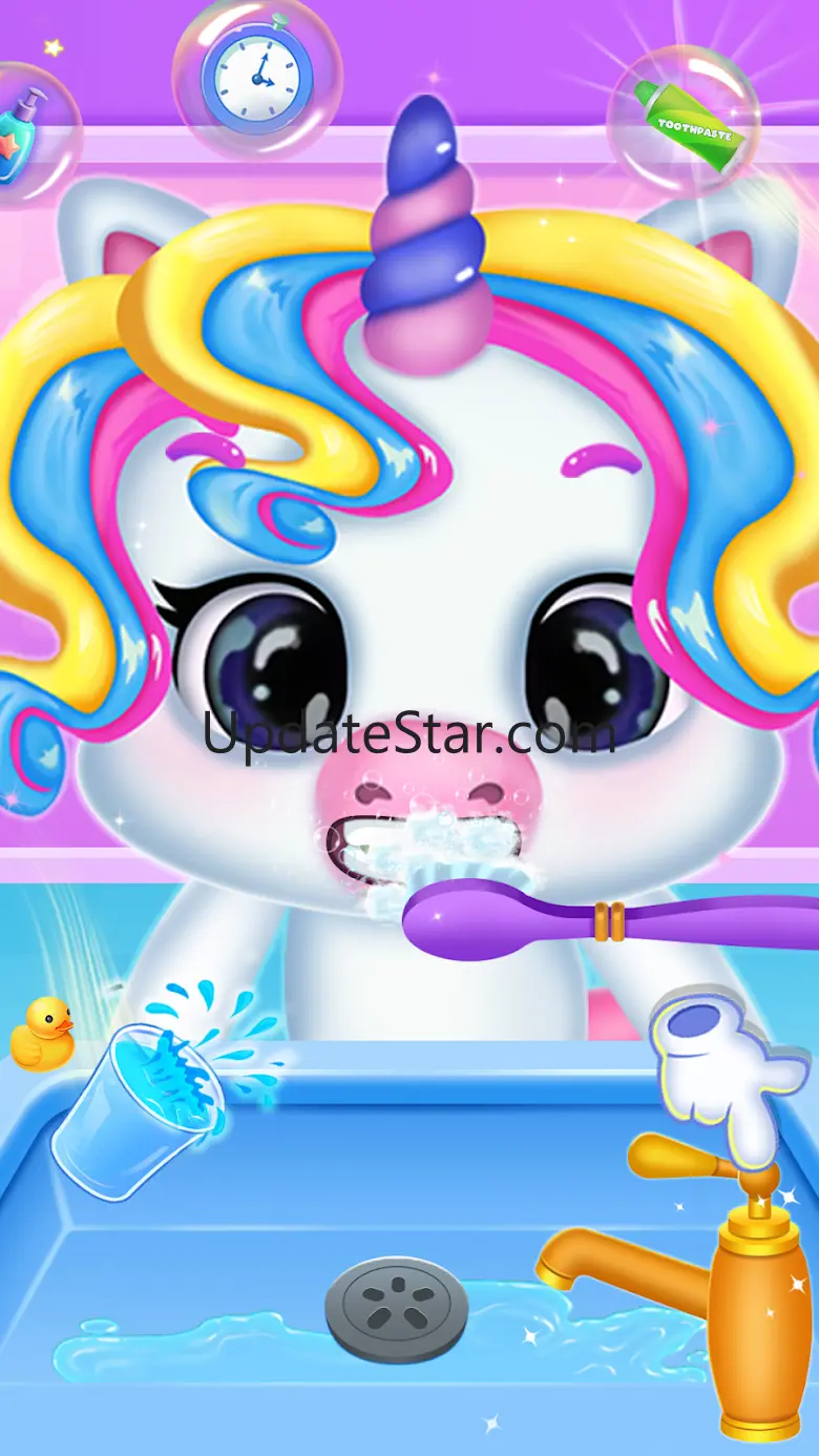 my unicorn care salon game 60.0