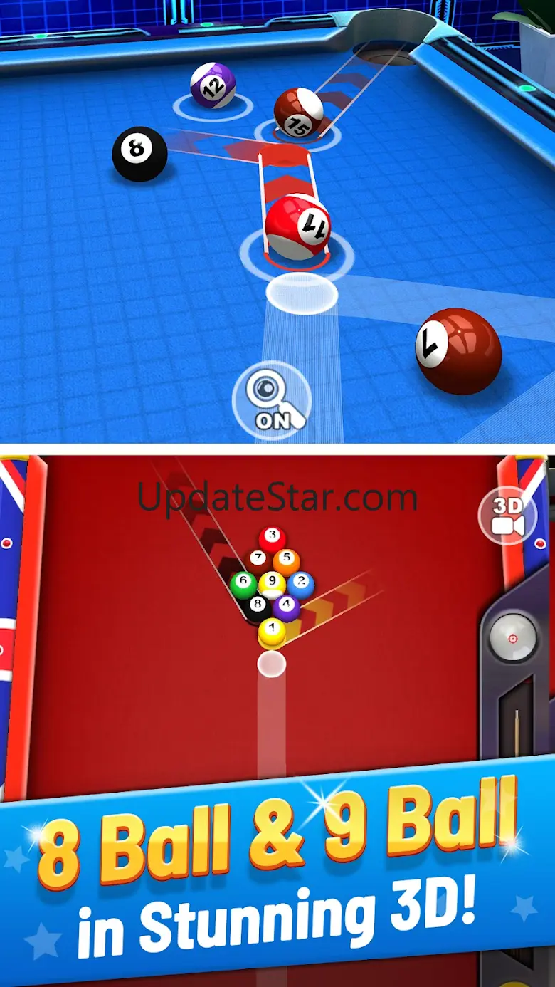 8 Ball Shoot It All - 3D Pool 5.5