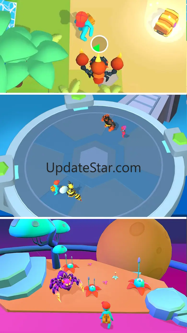 Monster Evolution Run & Battle