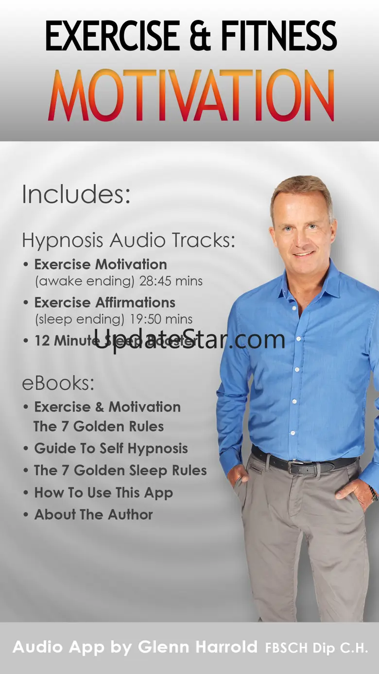 Exercise & Fitness Hypnosis Motivation by Glenn Harrold 5.0