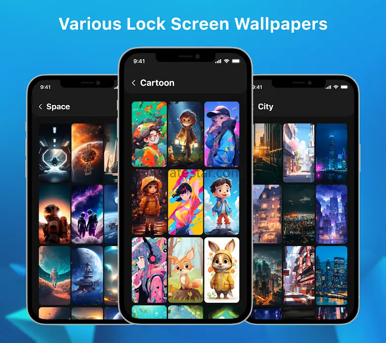 Pin Lock Screen Styles