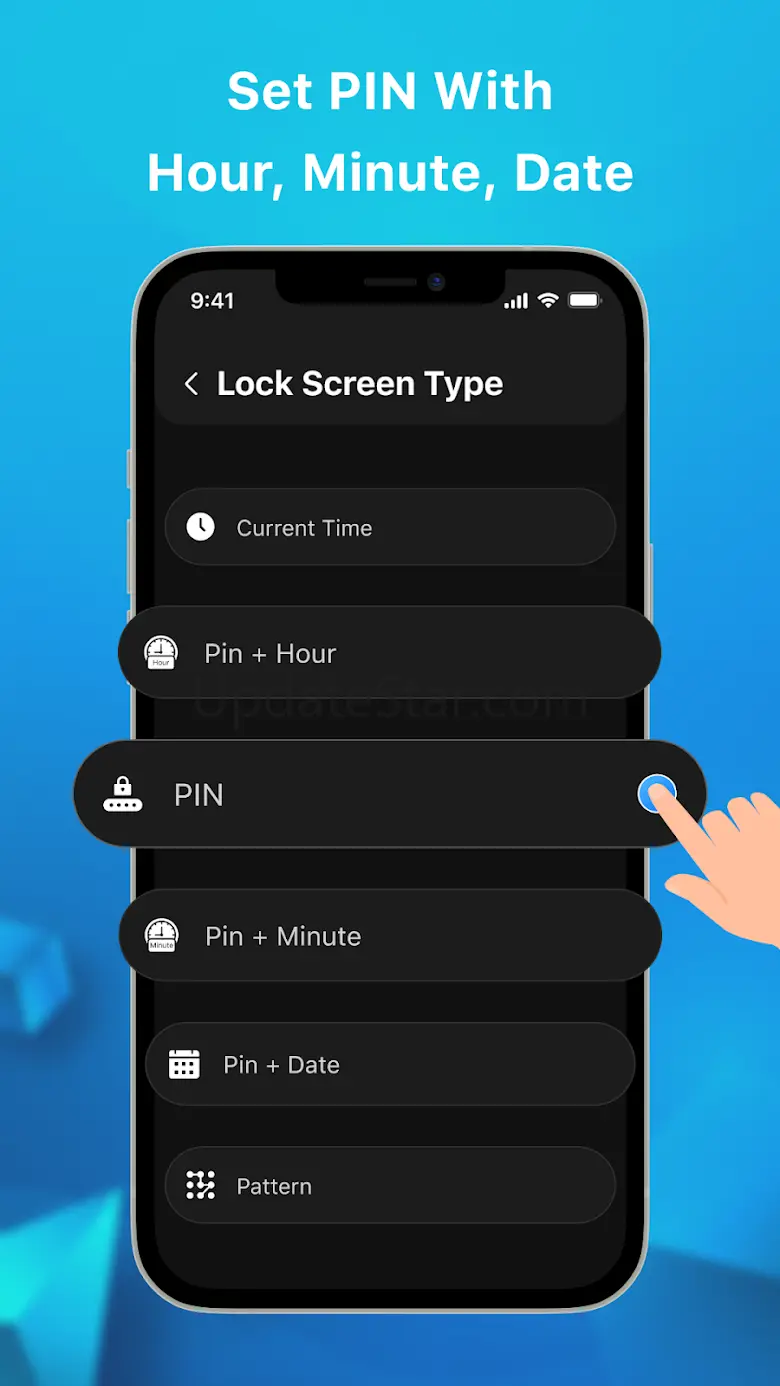 Pin Lock Screen Styles