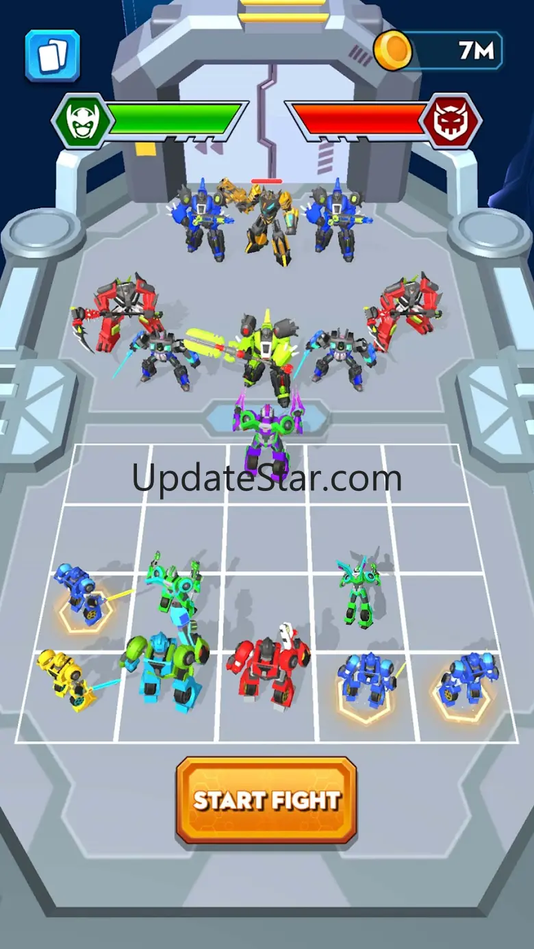 Robot Run Transforming Race