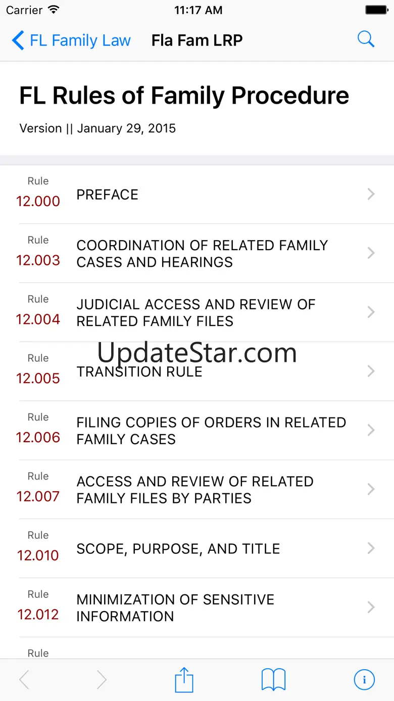 Florida Family Law Rules of Procedure (LawStack) 8.521.20170430