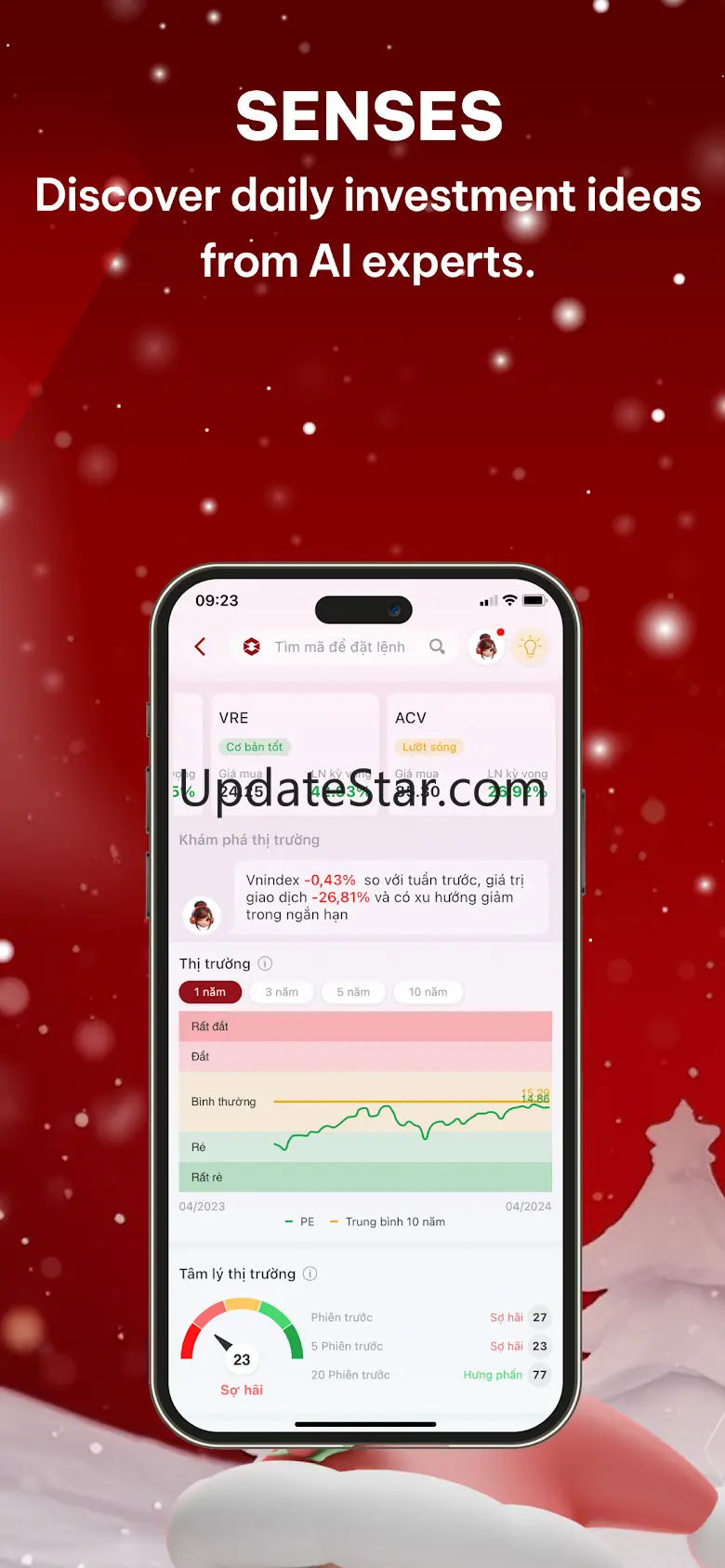Entrade X by DNSE: Stocks 2.108.6