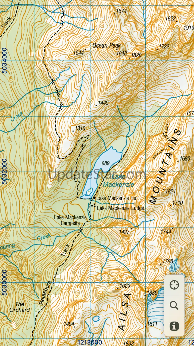 MapApp NZ South Island 3.0