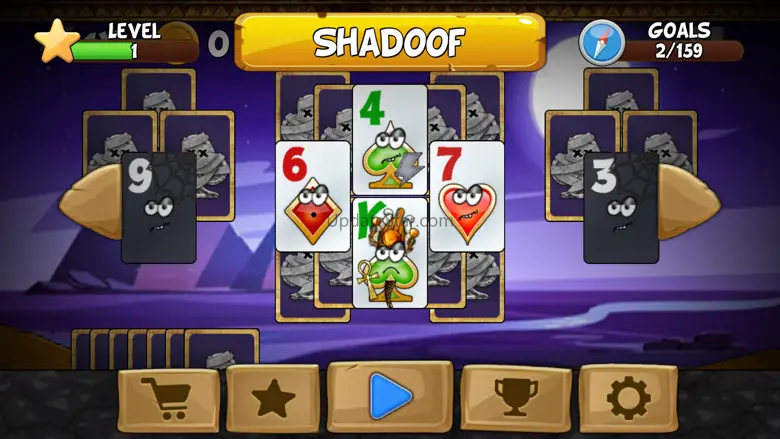 Tricky Tut Solitaire 3.5.4