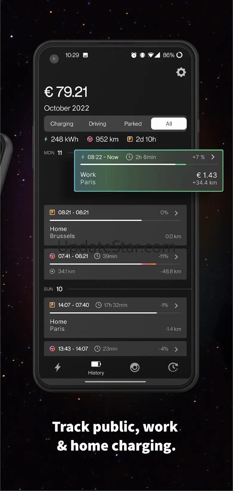 EEVEE - Track charging costs 2.14.0
