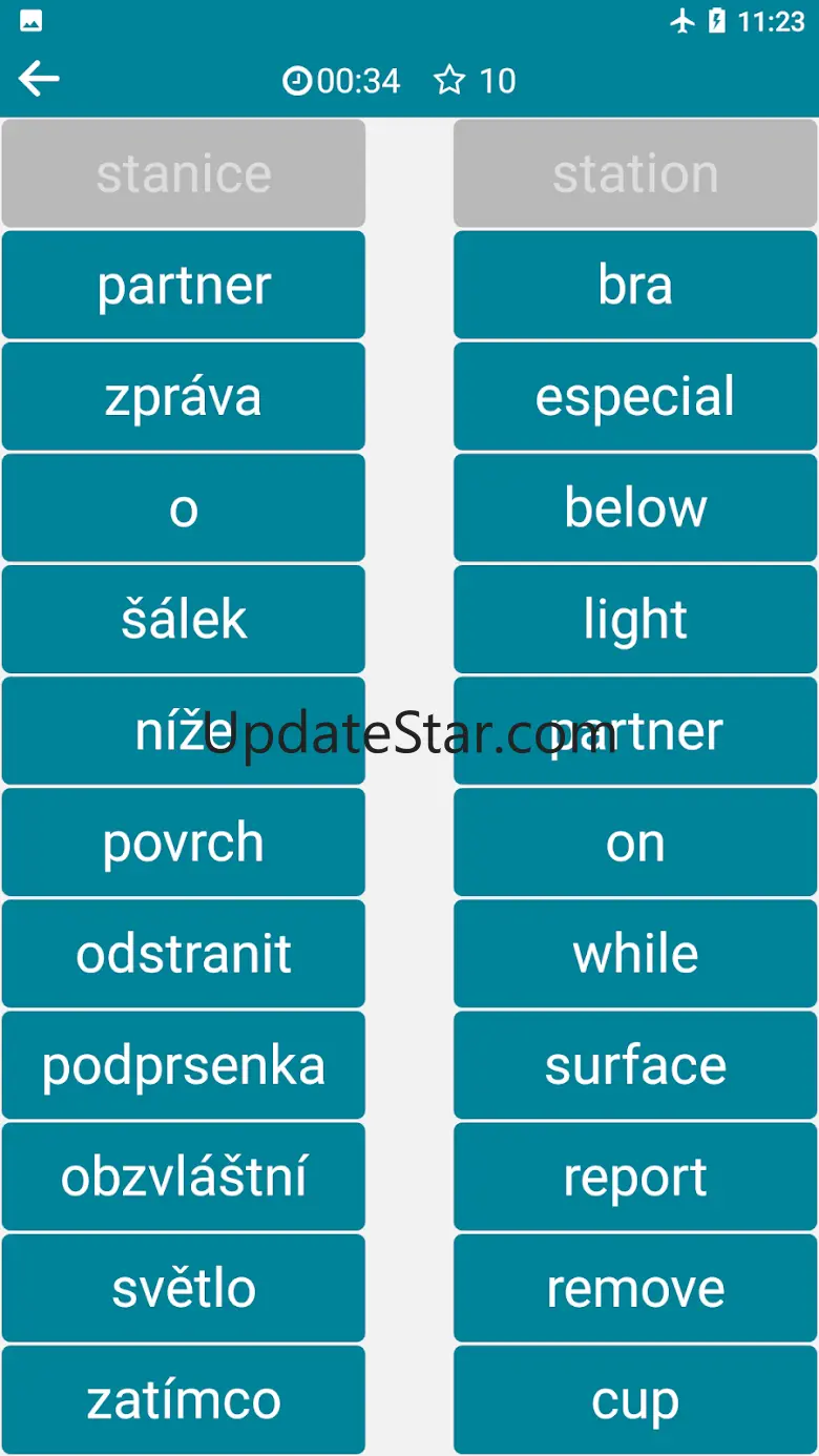 Czech - English 8.7