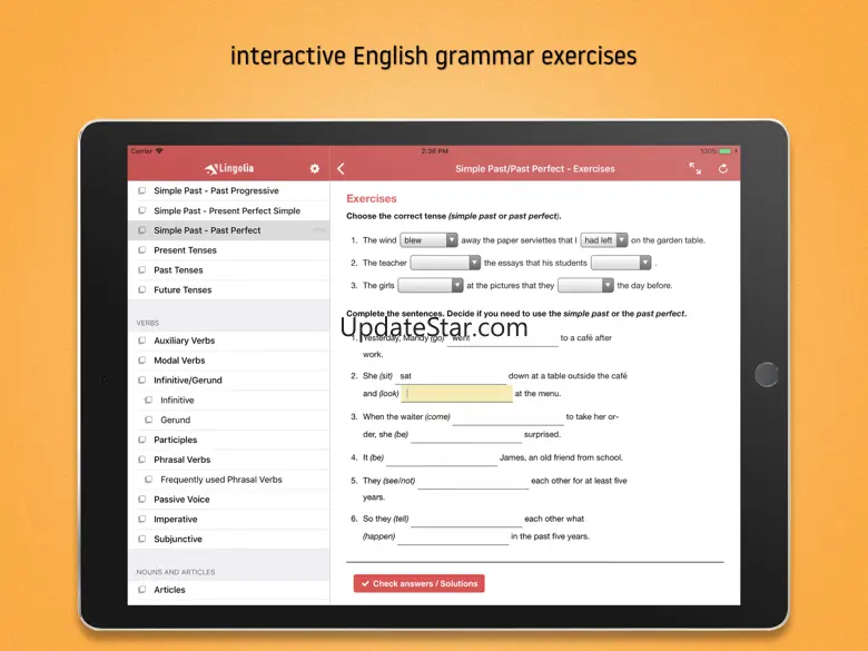 Lingolia English Grammar 3.3.2