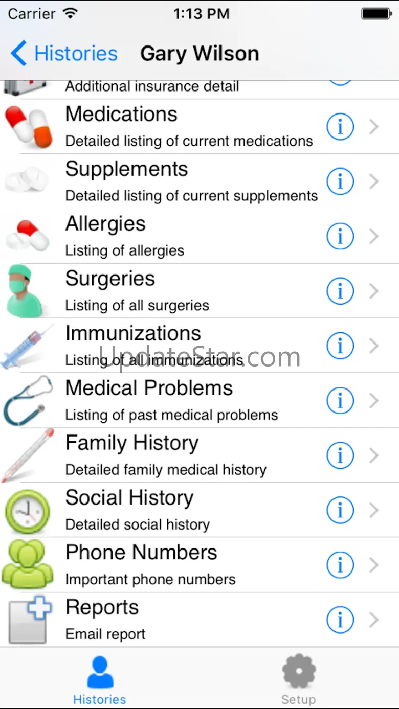 Family Medical Information 1.4.5