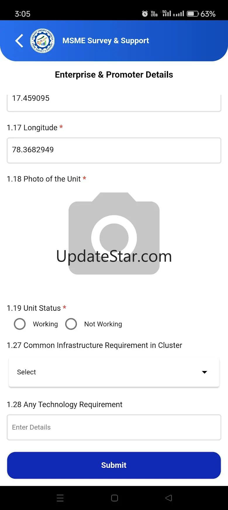 MSME Survey & Support 1.1.2