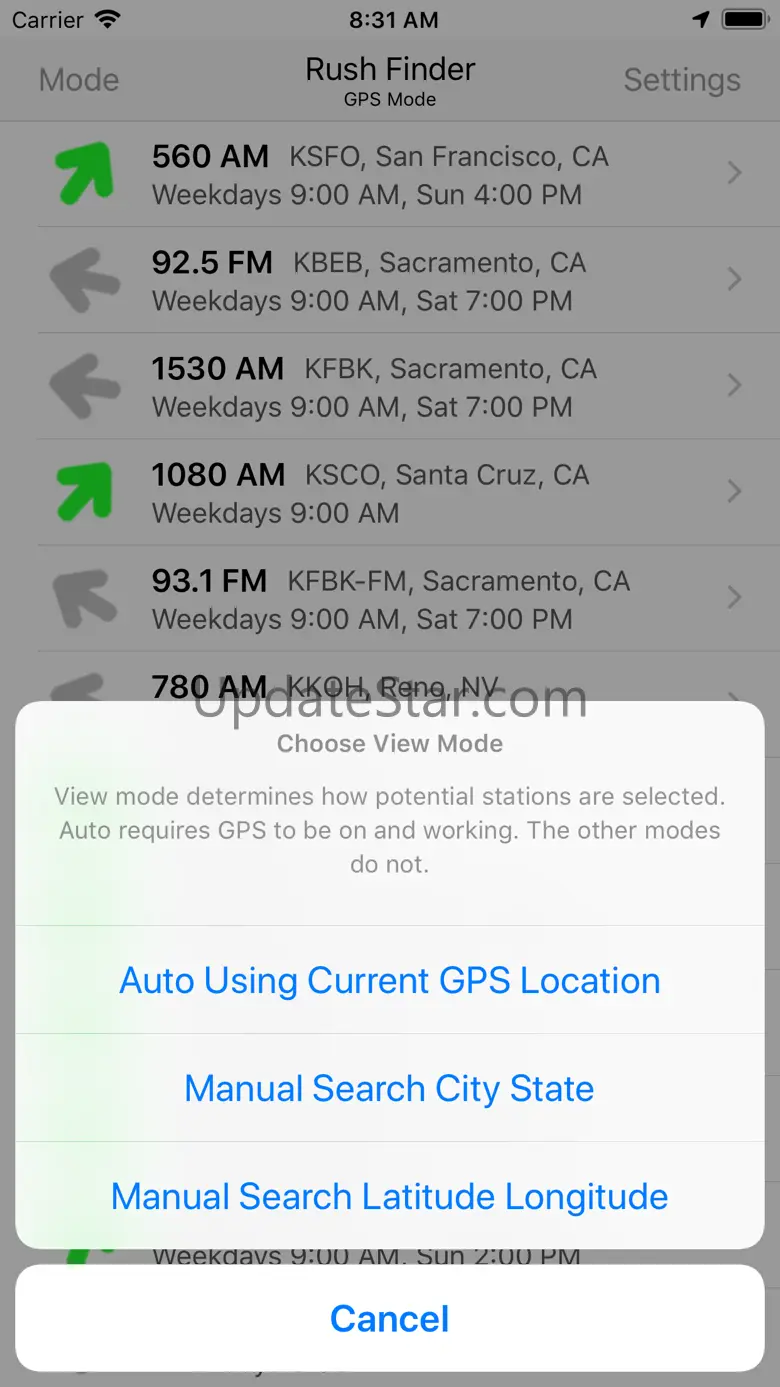 Rush Finder 2.2