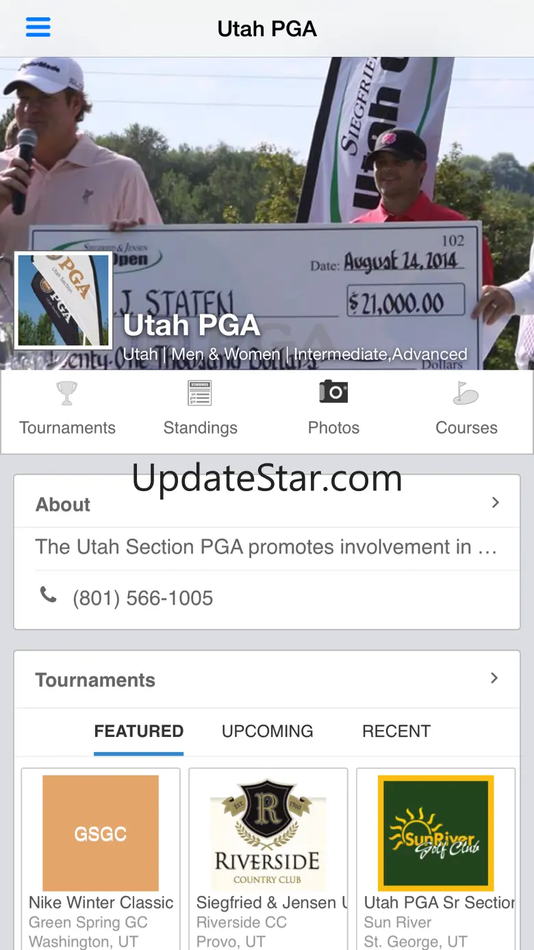 Utah Section PGA 7.6.1
