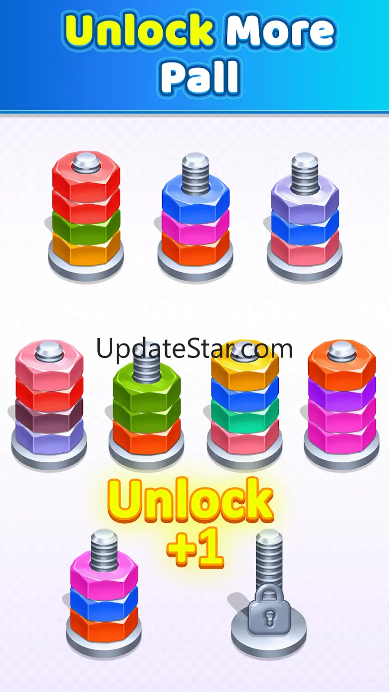 Nuts And Bolts Sorting 3d Game 1.4