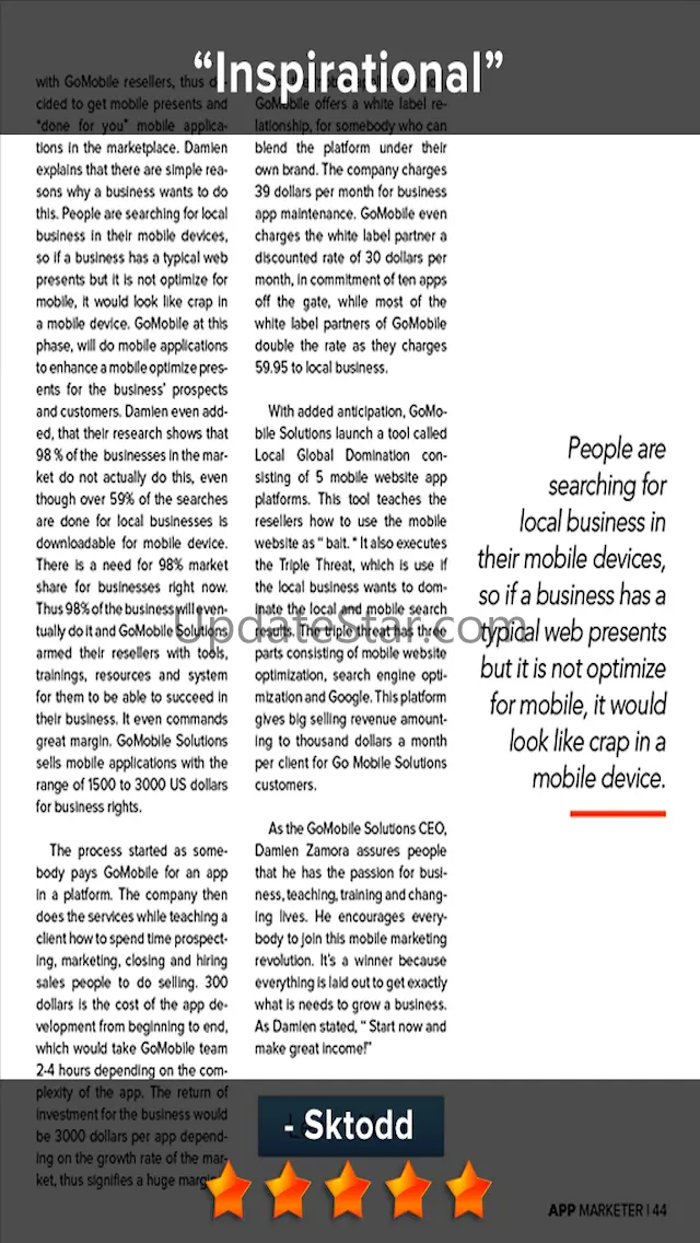 App Marketer Magazine - The Ultimate Guide To Indie iPhone App Game Development, Programming, Design And Marketing That Mobile Entrepreneurs Have Wired In Their Business To Double Downloads And Make A Fortune 7.0.1